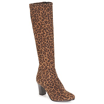 Shoes Women High boots André GANTELET 4 Leopard