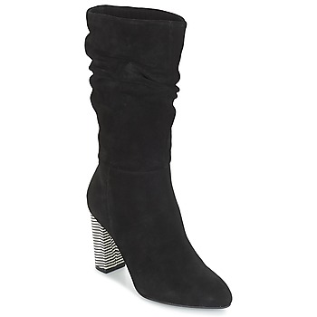 Shoes Women High boots André ZIGZAG Black