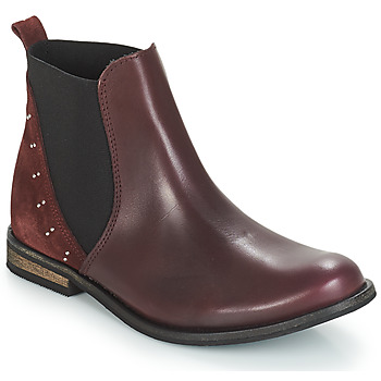 Shoes Girl Mid boots André MUSCADE Bordeaux