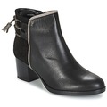 Image of André TIRON women's Low Ankle Boots in Black