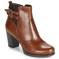 Shoes Women Ankle boots André CARACAL Brown