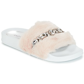 Shoes Women Sliders André DIADEME White