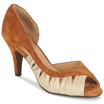 Shoes Women Heels André PUNGI Camel