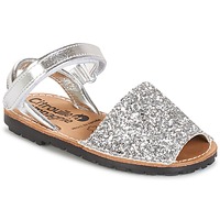 Shoes Girl Sandals Citrouille et Compagnie SQUOUBEL Silver
