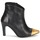 Shoes Women Ankle boots Pastelle ARIEL Black gold