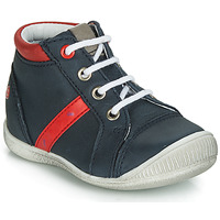 Shoes Boy Hi top trainers GBB TARAVI Marine / Red