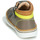 Shoes Boy Hi top trainers GBB QUITO Grey / Yellow